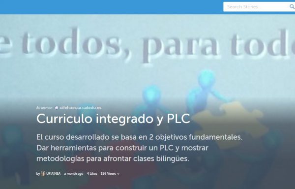 Curriculo integrado y PLC. Herramientas para construir un PLC y mostrar metodologías para afrontar clases bilingües.